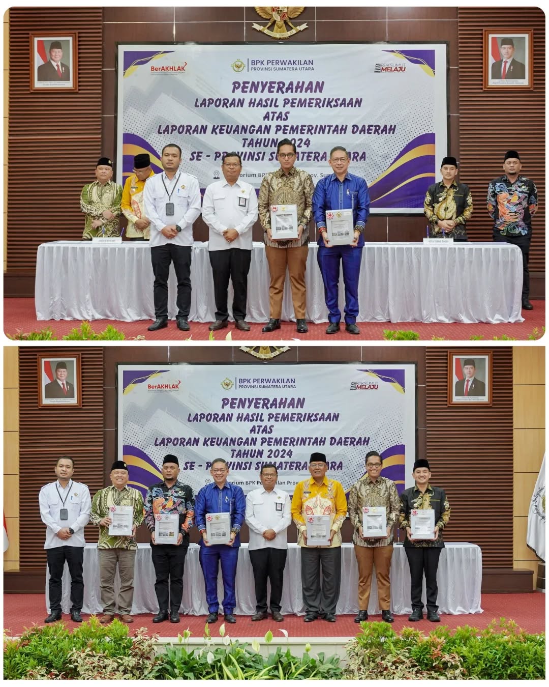 Predikat Opini Wajar Tanpa Pengecualian (WTP) atas Laporan Keuangan Pemerintahan Daerah (LKPD) Kota Medan Tahun 2024